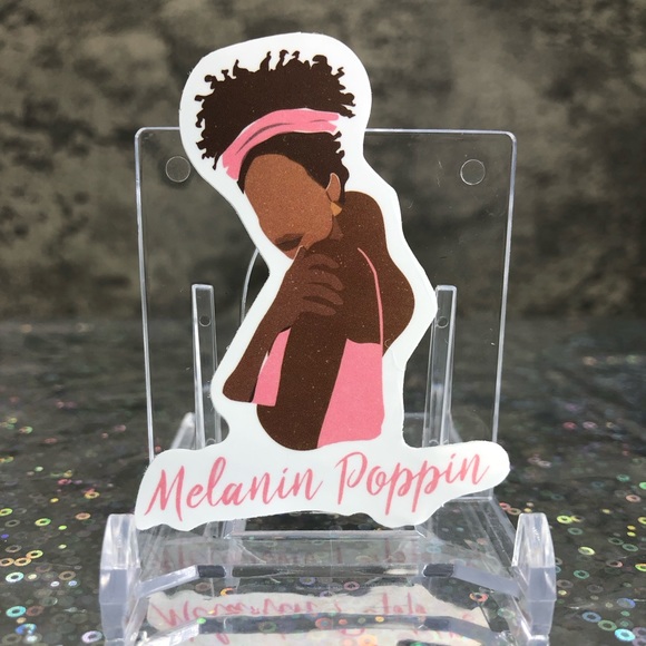 Melanin Poppin ✨ Sticker - Picture 1 of 4